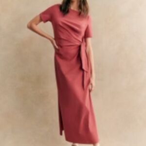 Sezane Pippa Dress Rosewood - Size S